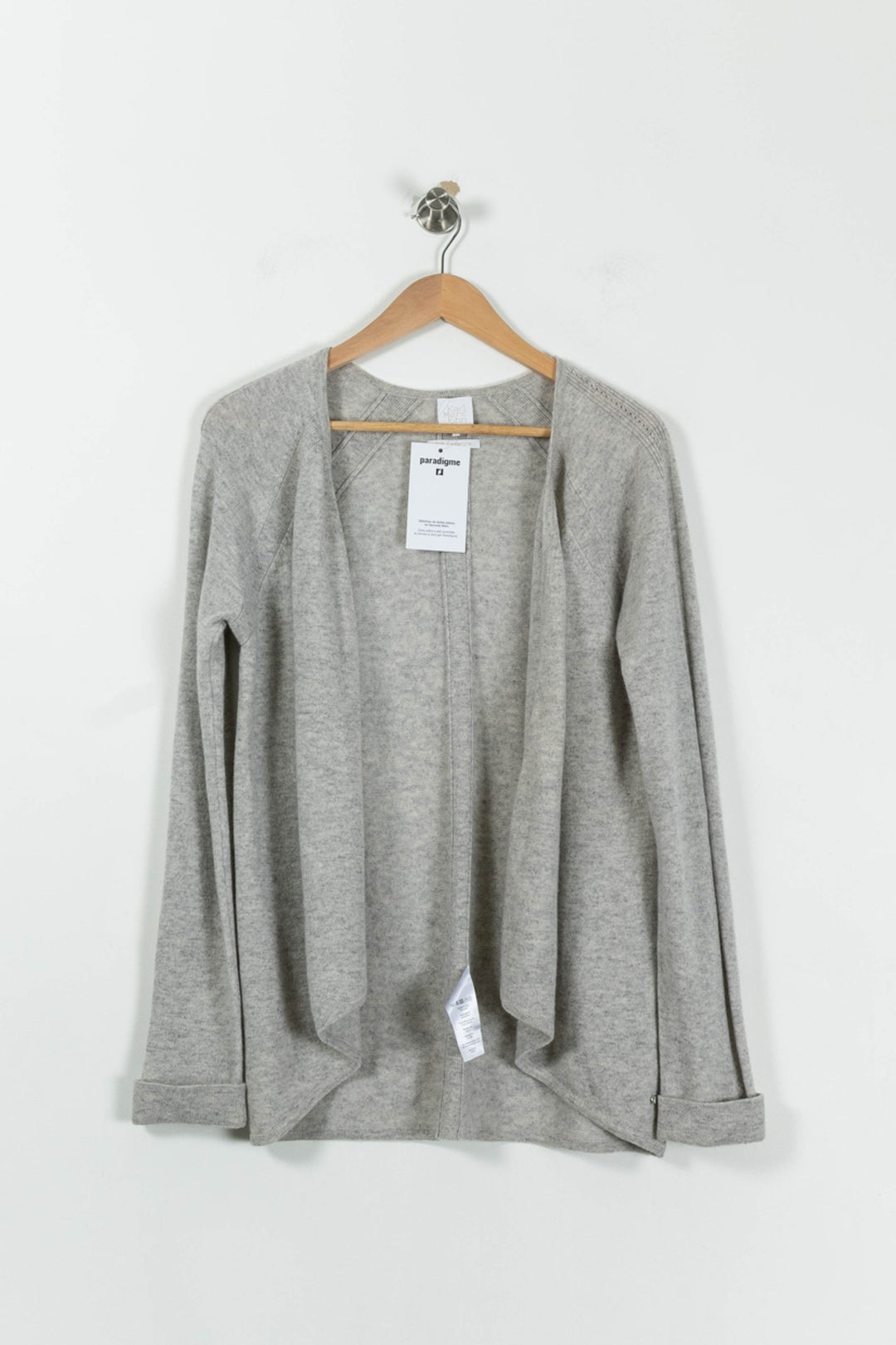 Cardigan Gris - Taille S/36 de la marque Karl Marc John | PARAD94889 - Vendu par Paradigme - Image 2