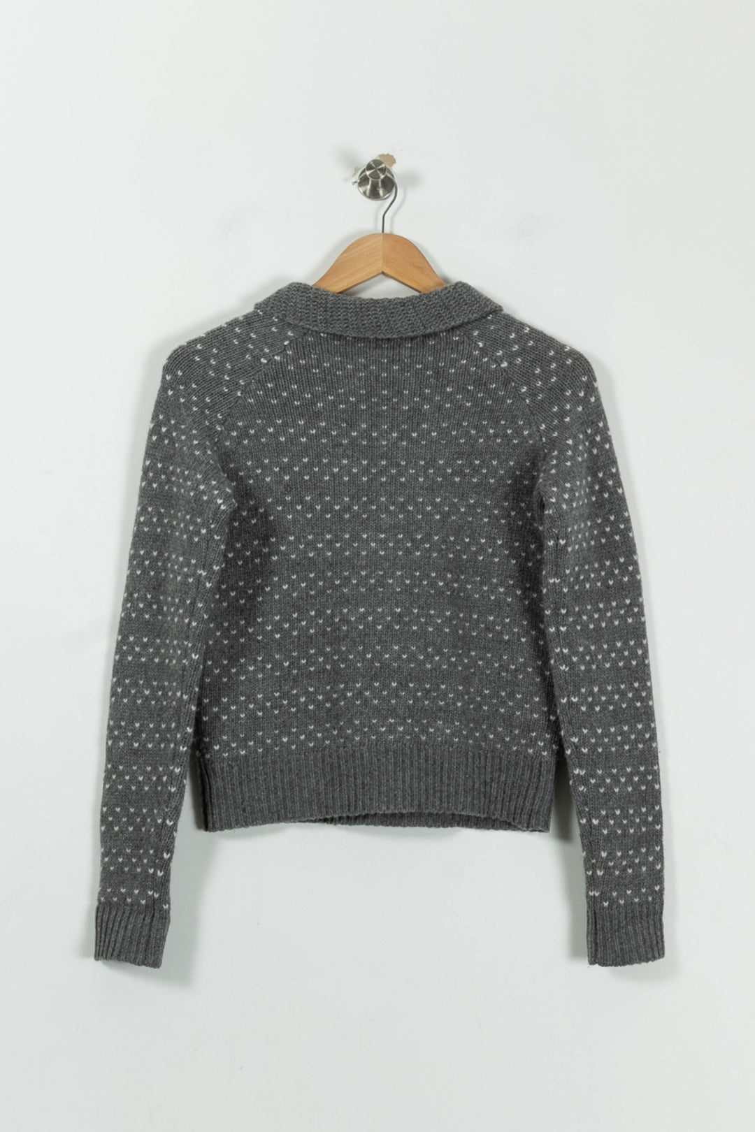 Pull Col Claudine Gris - Taille S/36 de la marque Manoush | PARAD94896 - Vendu par Paradigme - Image 4