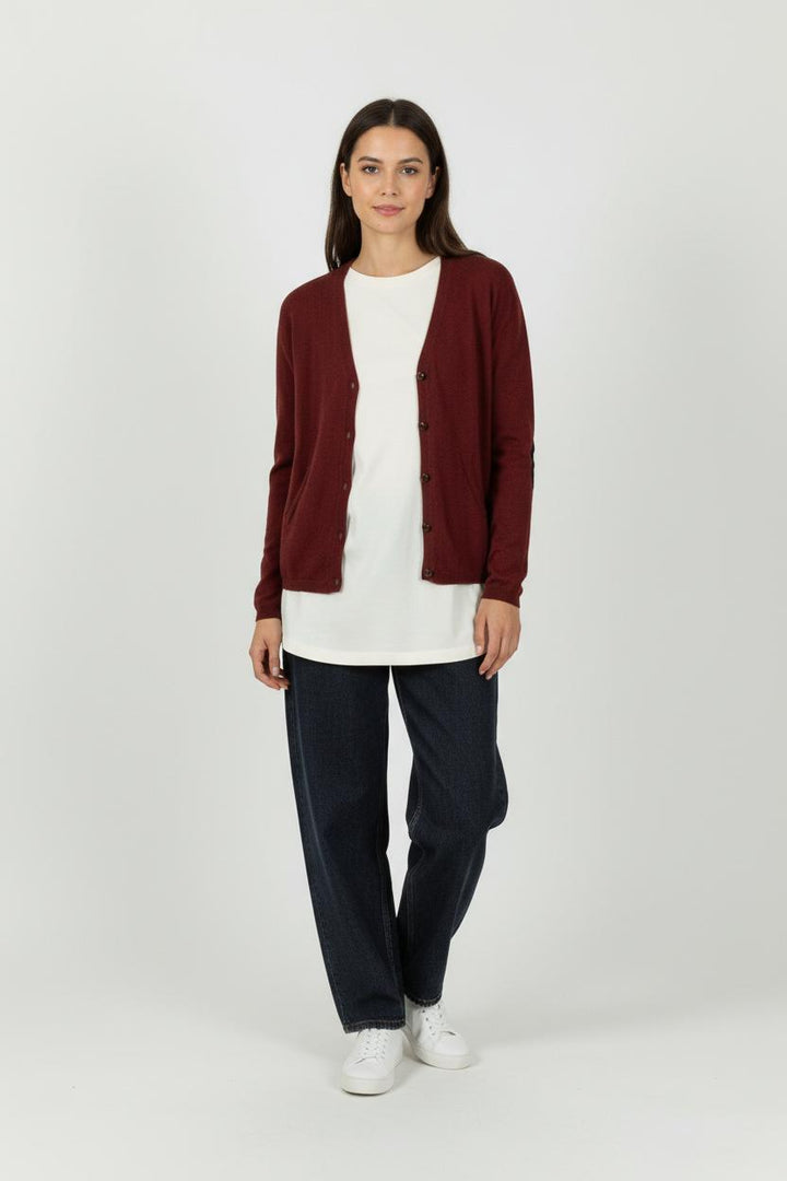Cardigan Bordeaux - Taille M/38 de la marque Des petits hauts | PARAD94899 - Vendu par Paradigme - Image 1
