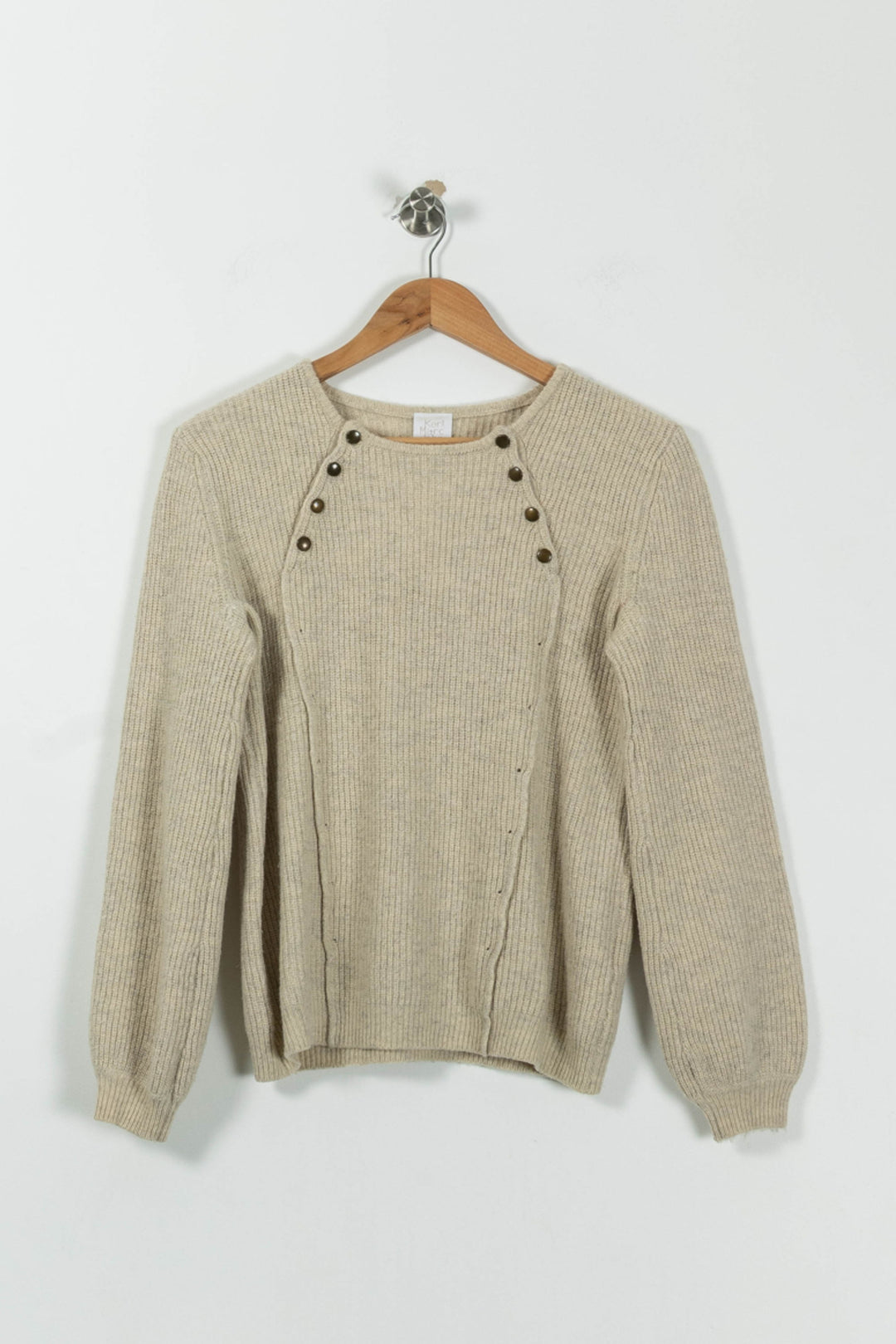 Pull Beige - Taille S/36 de la marque Karl Marc John | PARAD94900 - Vendu par Paradigme - Image 2
