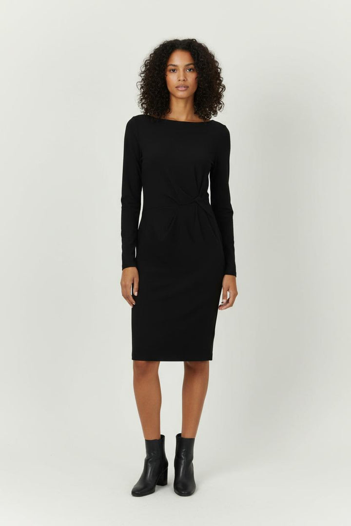 Robe Midi Noire - Taille XS/34 de la marque IKKS | PARAD94902 - Vendu par Paradigme - Image 1