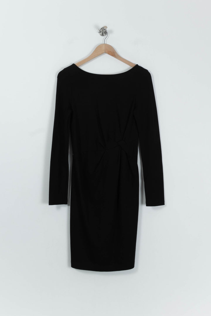 Robe Midi Noire - Taille XS/34 de la marque IKKS | PARAD94902 - Vendu par Paradigme - Image 2