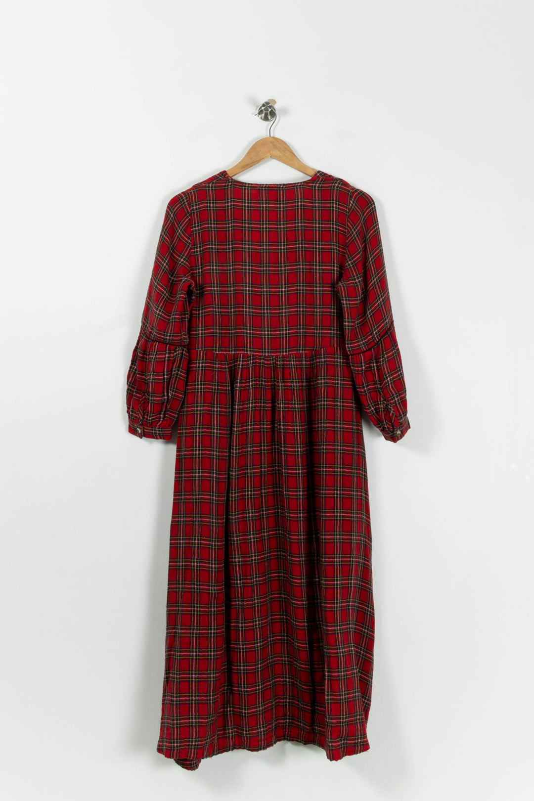 Robe Longue Rouge et Noire - Taille S/36 de la marque Léon & Harper | PARAD94911 - Vendu par Paradigme - Image 4