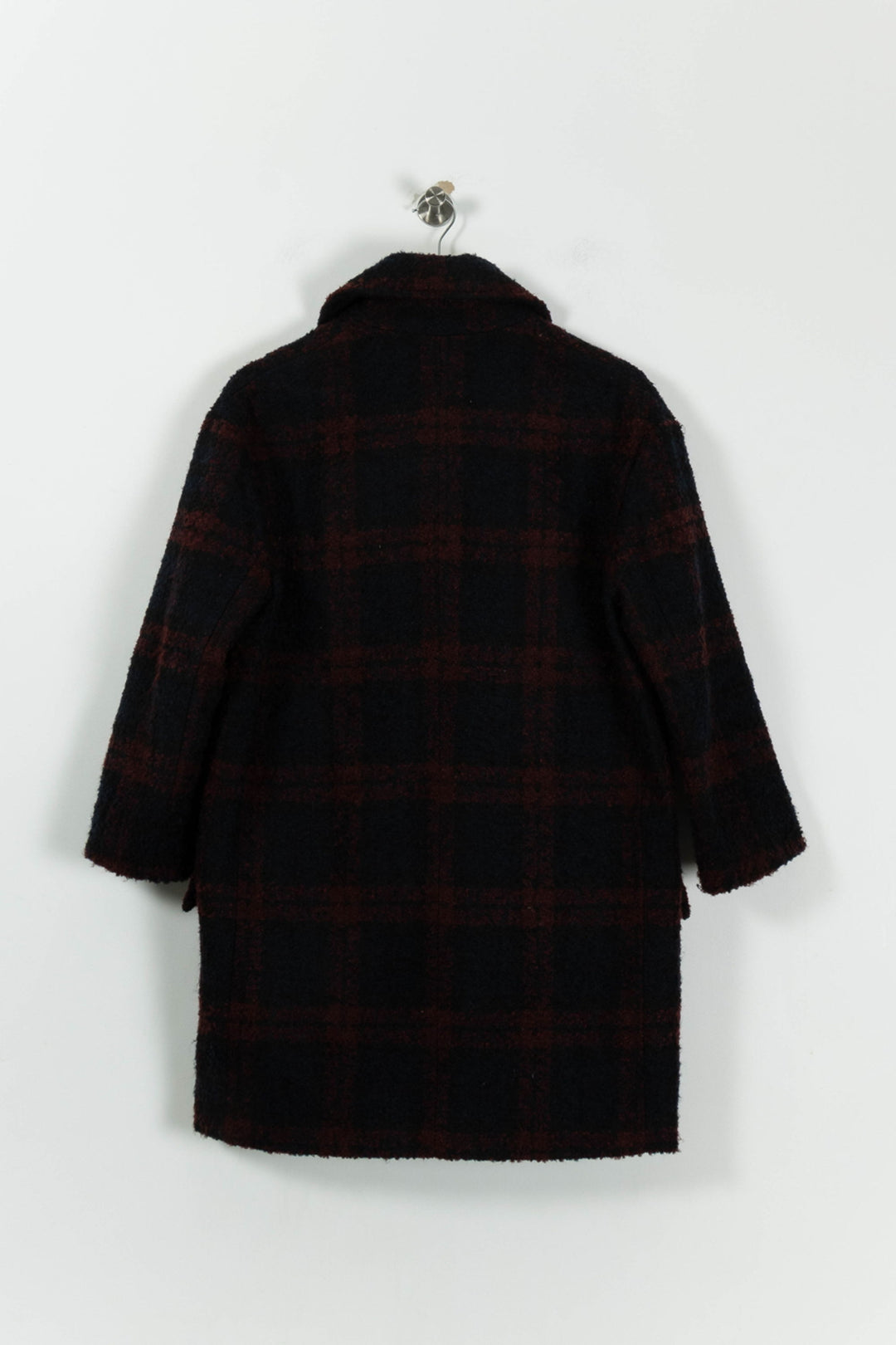 Manteau Long Bordeaux et Noir - Taille S/36 de la marque Manoush | PARAD94912 - Vendu par Paradigme - Image 4