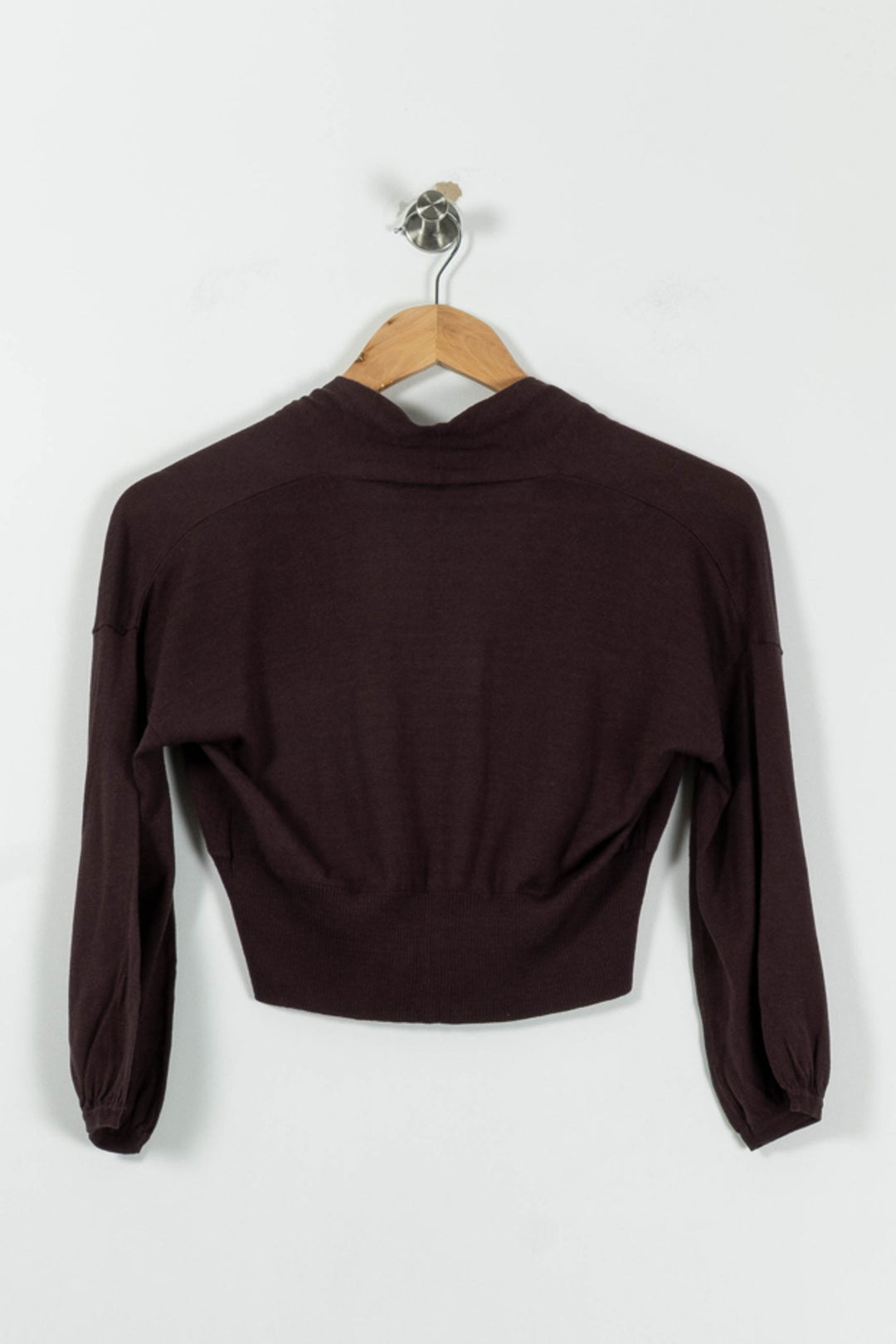 Cardigan Violet - Taille S/36 de la marque Weekend Max Mara | PARAD94914 - Vendu par Paradigme - Image 4