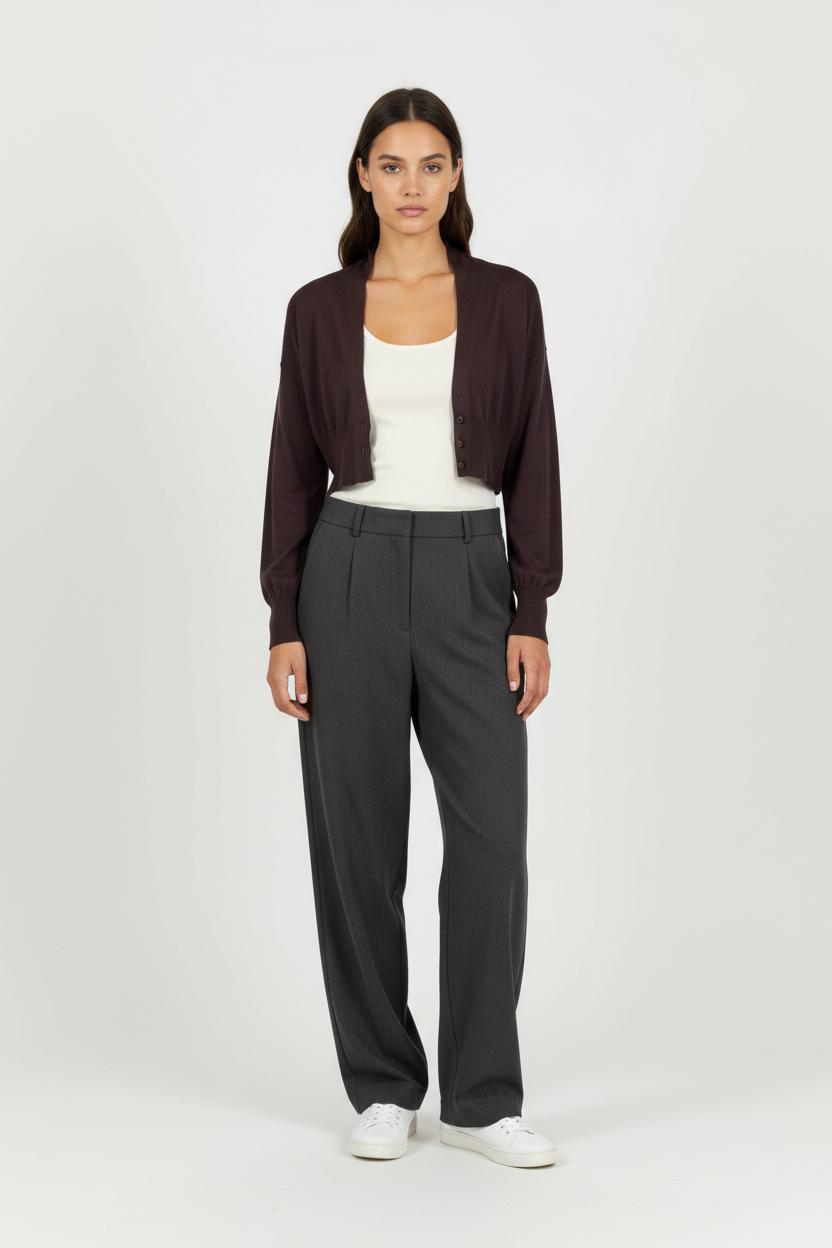Cardigan Violet - Taille S/36 de la marque Weekend Max Mara | PARAD94914 - Vendu par Paradigme - Image 1