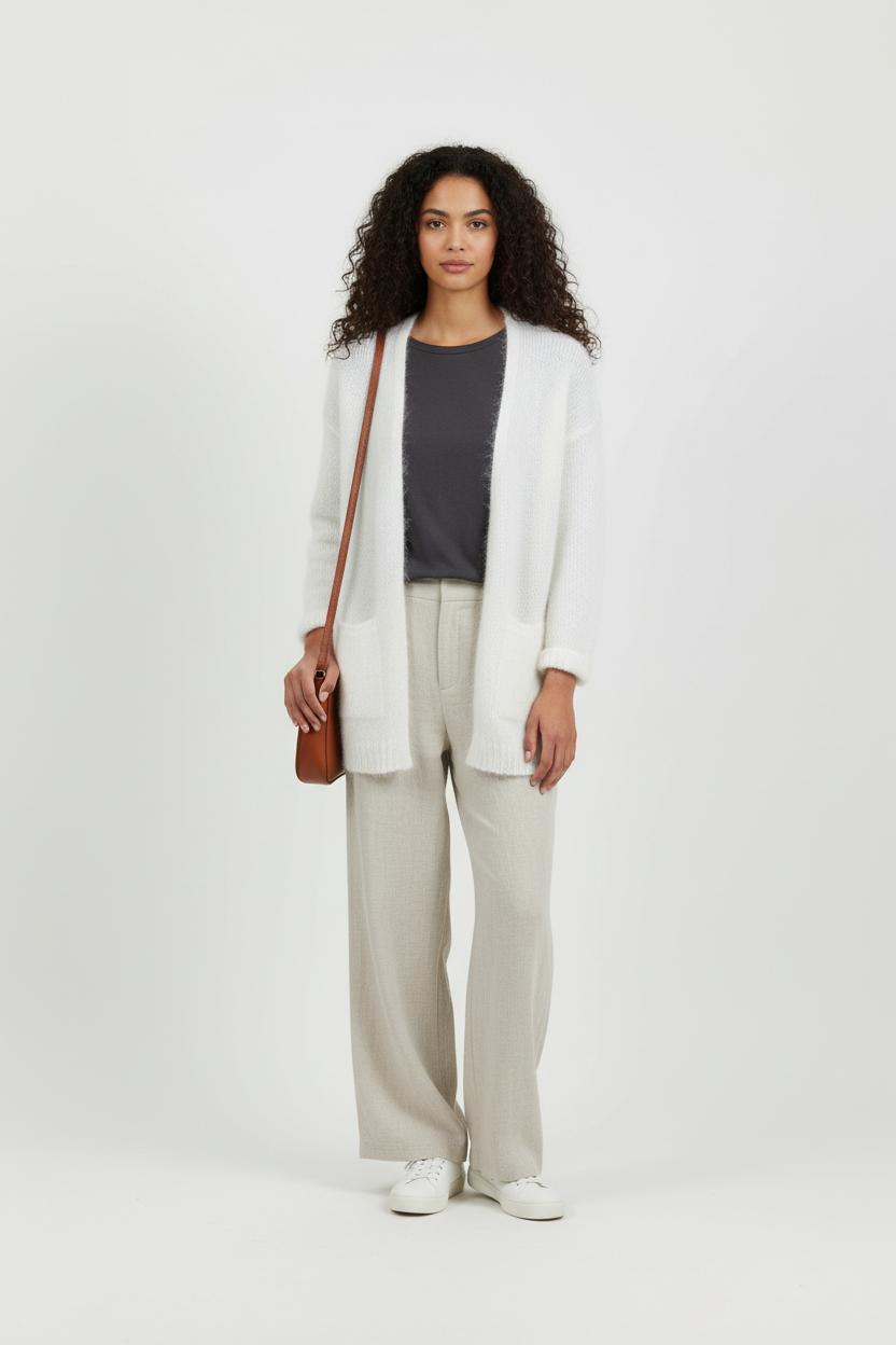 Cardigan Beige - Taille S/36 de la marque Des petits hauts | PARAD94918 - Vendu par Paradigme - Image 1