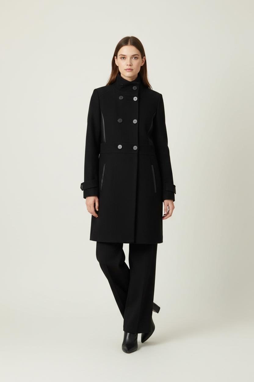 Manteau Noir - Taille M/38 de la marque Comptoir des Cotonniers | PARAD94931 - Vendu par Paradigme - Image 1