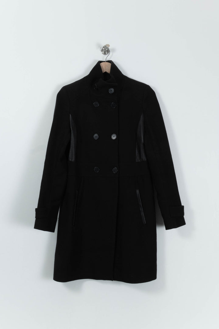 Manteau Noir - Taille M/38 de la marque Comptoir des Cotonniers | PARAD94931 - Vendu par Paradigme - Image 2