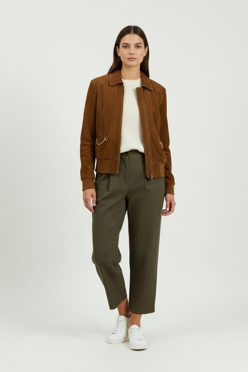 Blouson Marron - Taille M/38 de la marque ZAPA | PARAD94937 - Vendu par Paradigme - Image 1