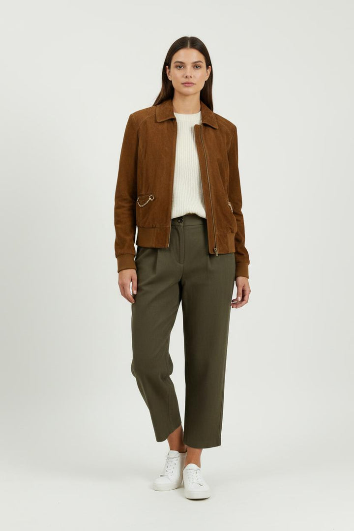 Blouson Marron - Taille M/38 de la marque ZAPA | PARAD94937 - Vendu par Paradigme - Image 1