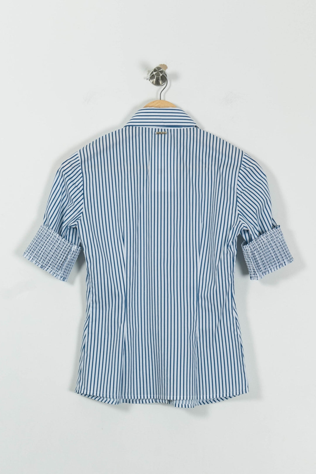 Chemise Rayée Bleue et Blanche - Taille S/36 de la marque Liu Jo | PARAD94939 - Vendu par Paradigme - Image 4