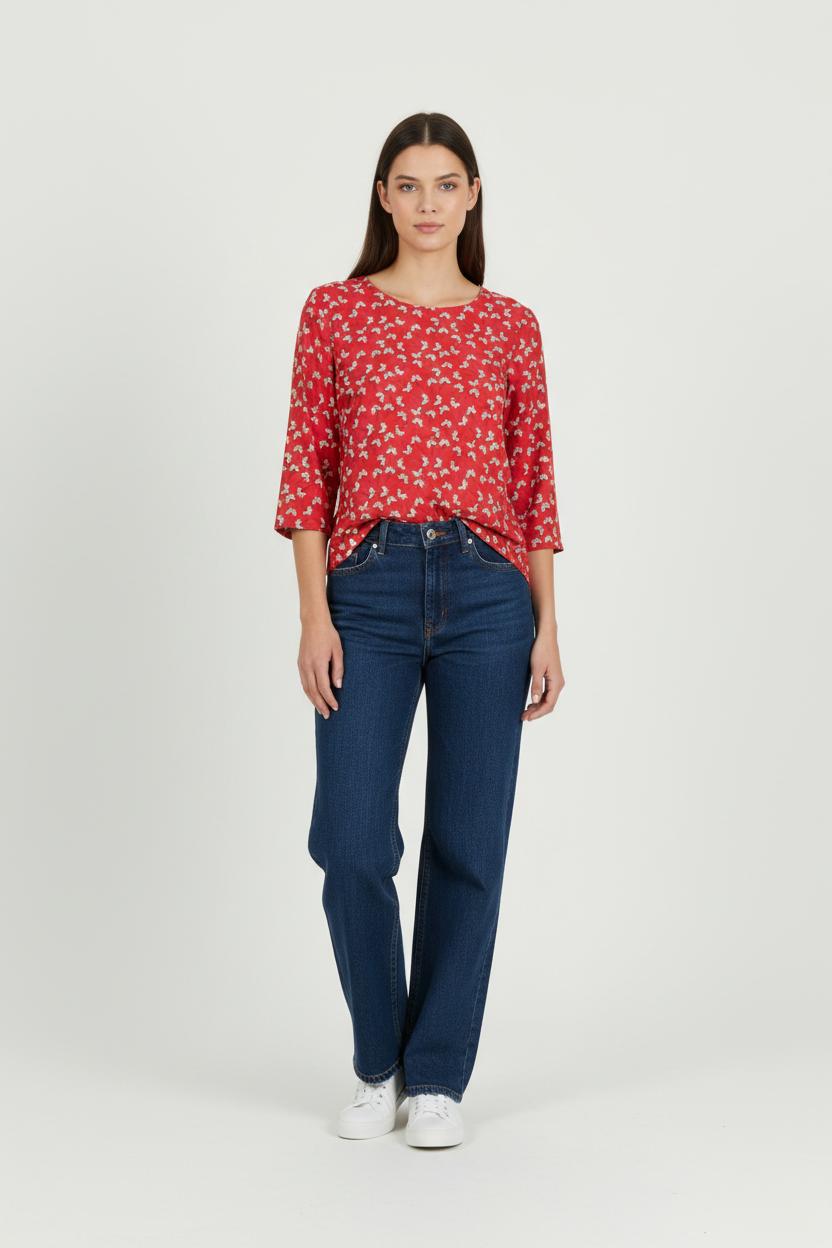 Blouse Rouge et Blanche - Taille S/36 de la marque Liu Jo | PARAD94940 - Vendu par Paradigme - Image 1