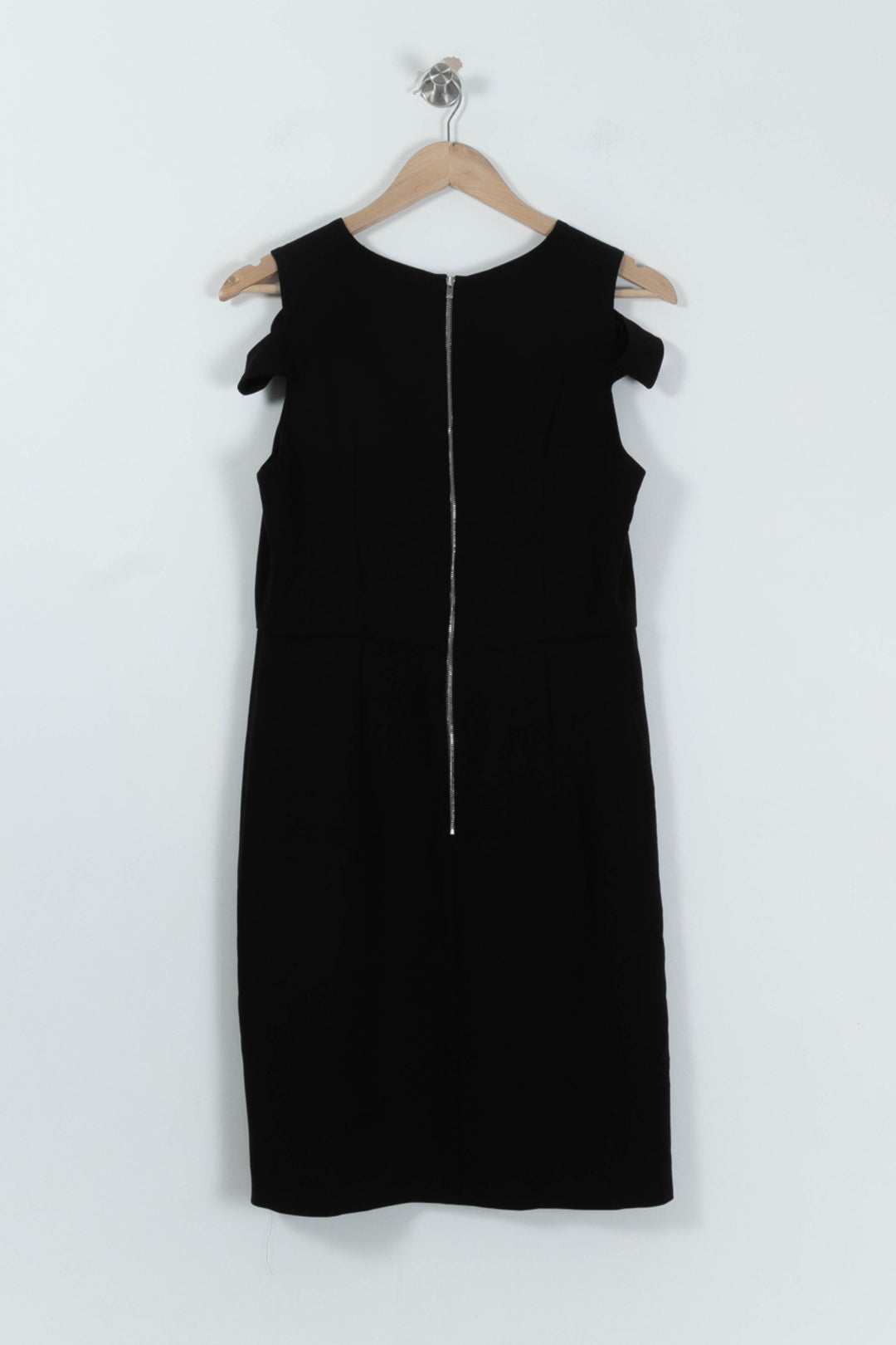 Robe Midi Noire - Taille L/40 de la marque Claudie Pierlot | PARAD94949 - Vendu par Paradigme - Image 4