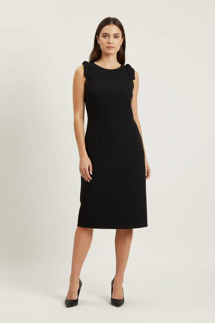 Robe Midi Noire - Taille L/40 de la marque Claudie Pierlot | PARAD94949 - Vendu par Paradigme - Image 1