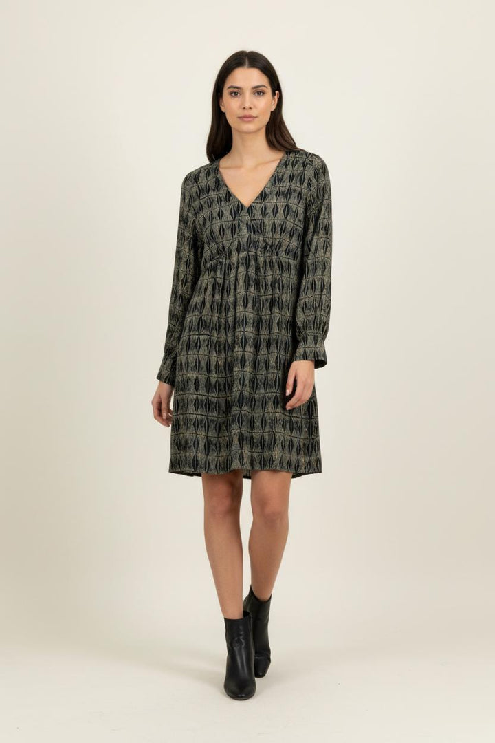 Robe Courte Noire et Or - Taille L/40 de la marque Maison 123 | PARAD94951 - Vendu par Paradigme - Image 1