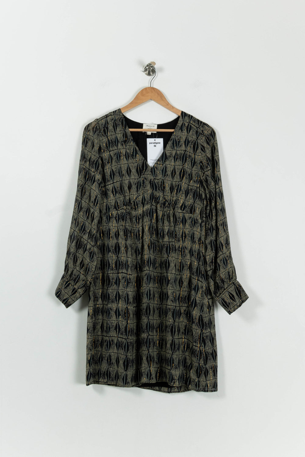 Robe Courte Noire et Or - Taille L/40 de la marque Maison 123 | PARAD94951 - Vendu par Paradigme - Image 2