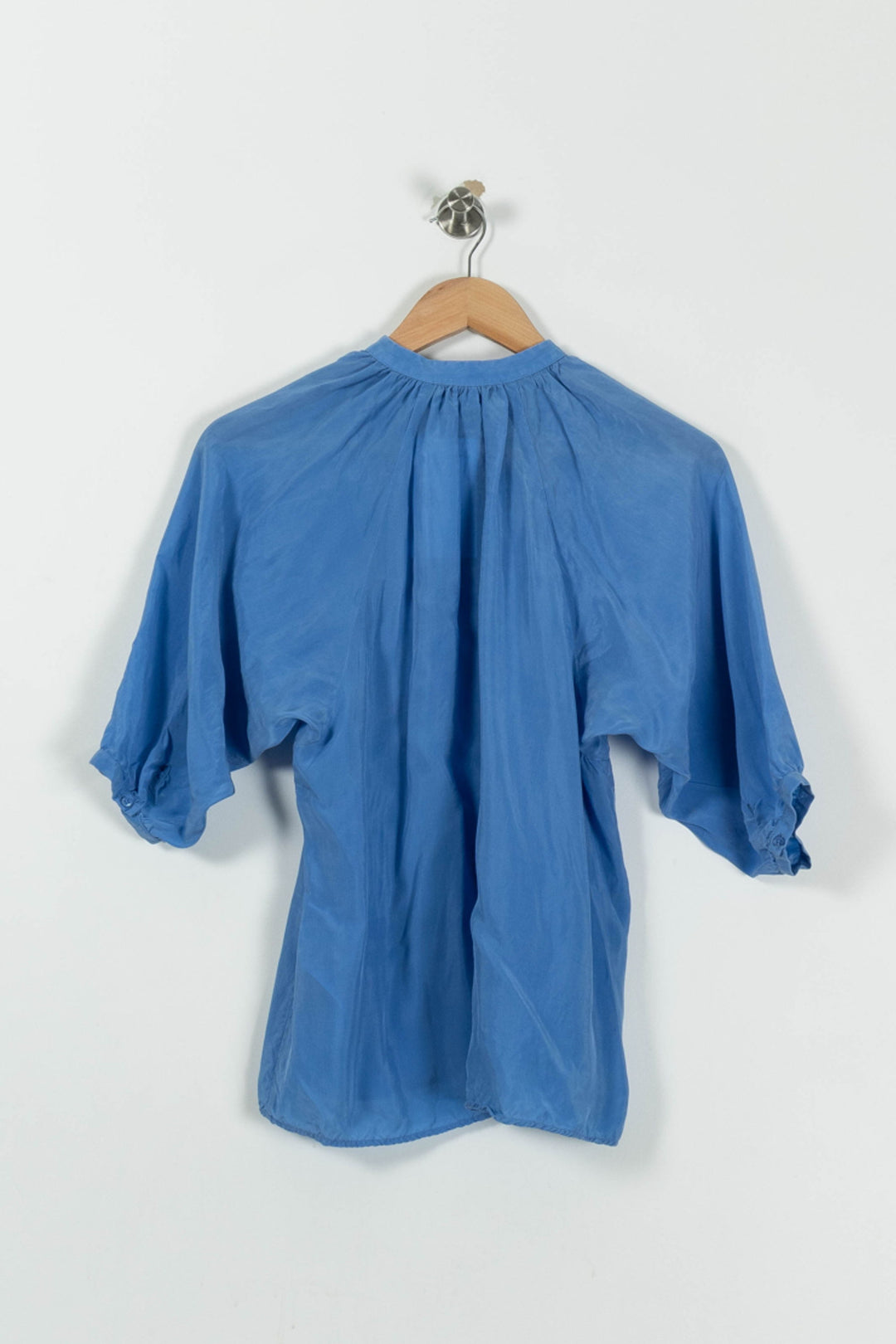 Blouse Bleue - Taille S/36 de la marque Maje | PARAD94953 - Vendu par Paradigme - Image 4