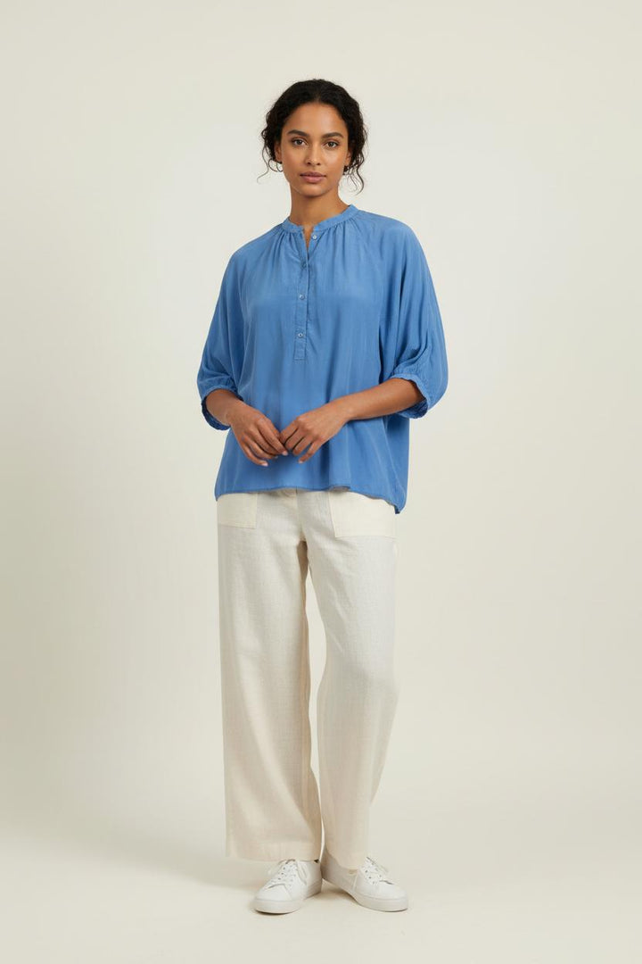 Blouse Bleue - Taille S/36 de la marque Maje | PARAD94953 - Vendu par Paradigme - Image 1