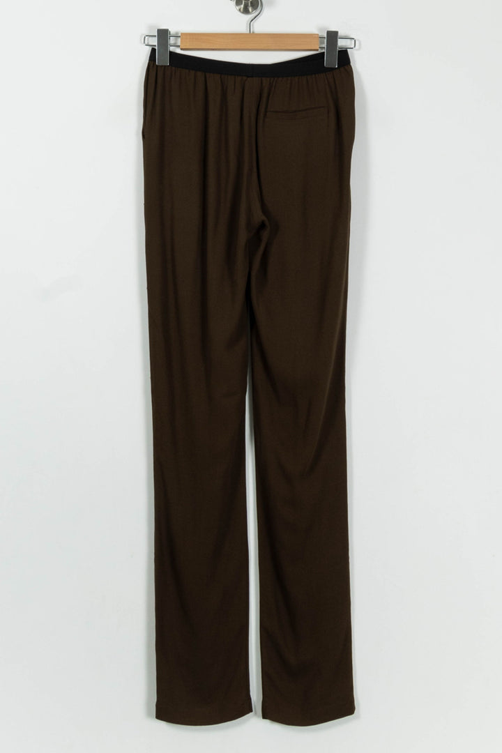 Pantalon Marron - Taille S/36 de la marque American Vintage | PARAD94954 - Vendu par Paradigme - Image 4