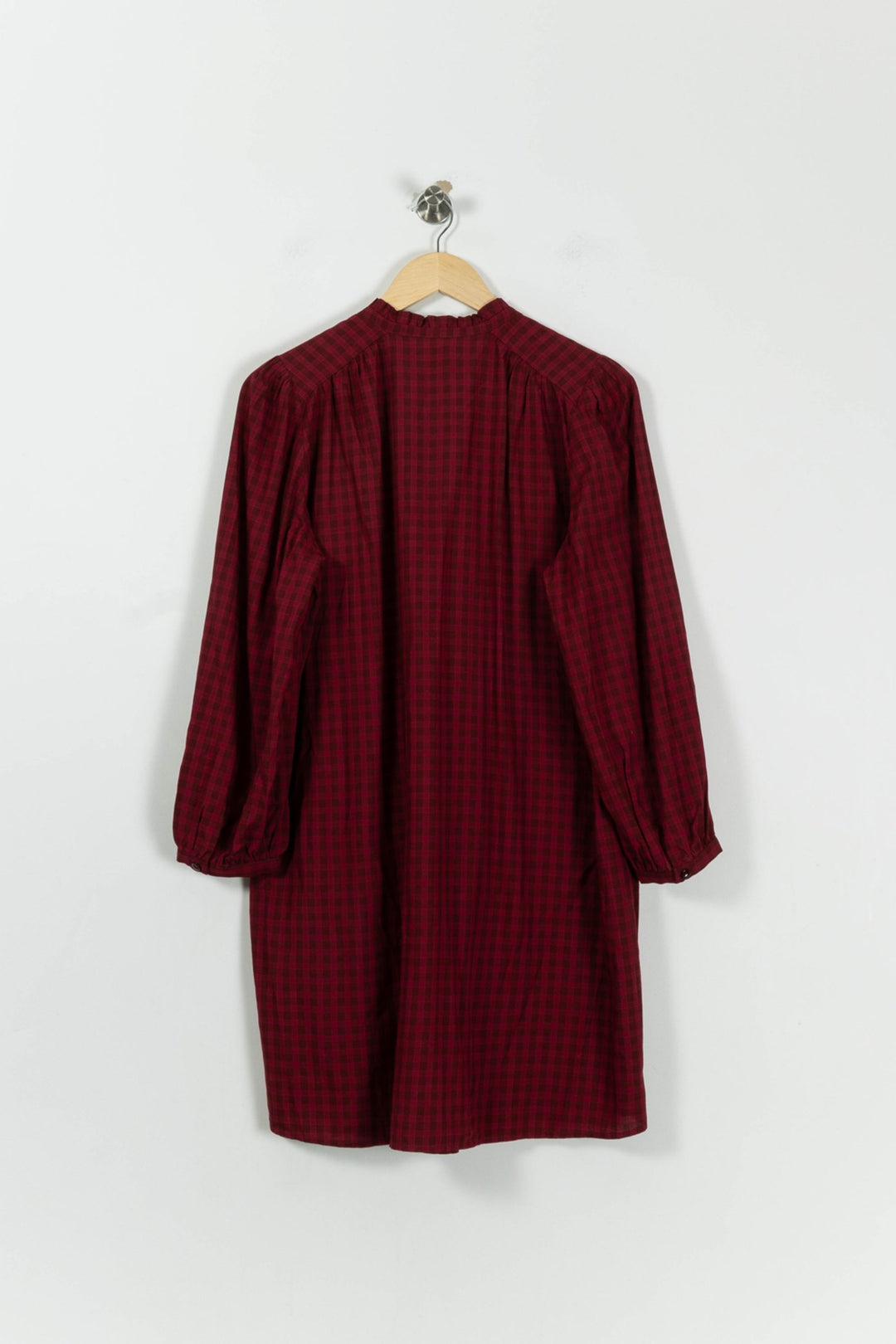 Robe Chemise Bordeaux - Taille M/38 de la marque Des petits hauts | PARAD94958 - Vendu par Paradigme - Image 4