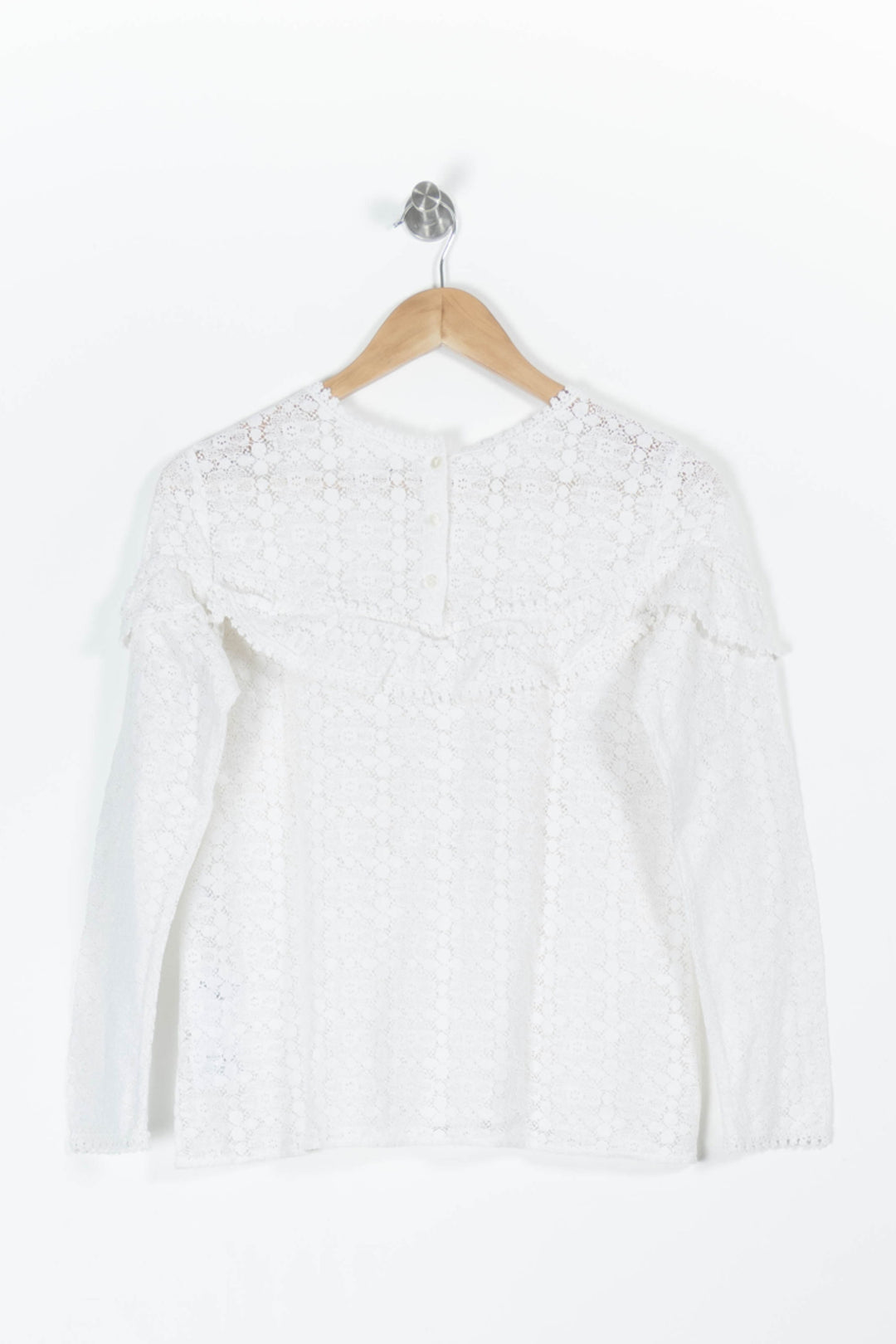 Blouse Blanche - Taille S/36 de la marque Sézane | PARAD94965 - Vendu par Paradigme - Image 4