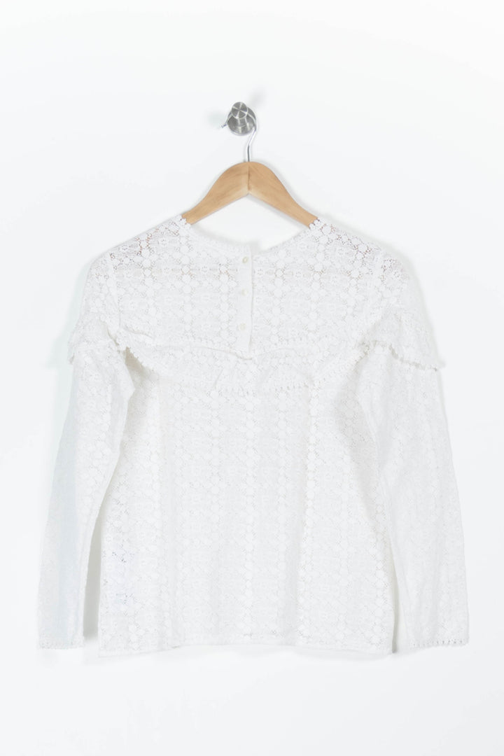 Blouse Blanche - Taille S/36 de la marque Sézane | PARAD94965 - Vendu par Paradigme - Image 4