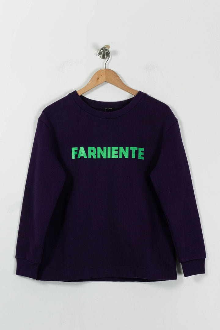 Sweatshirt Violet - Taille S/36 de la marque One Step | PARAD94971 - Vendu par Paradigme - Image 2