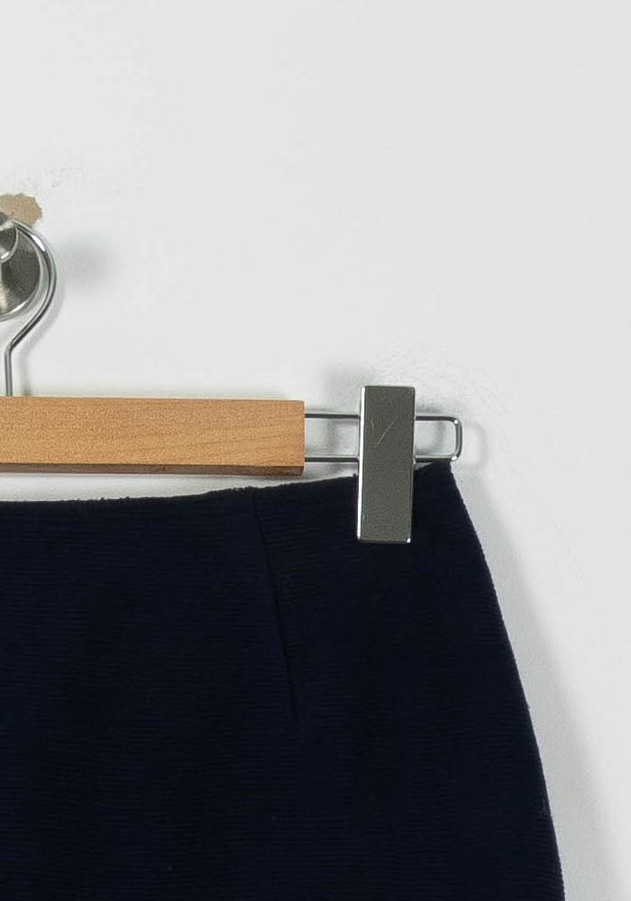 Jupe Courte Bleue - Taille L/40 de la marque Sandro | PARAD94974 - Vendu par Paradigme - Image 3