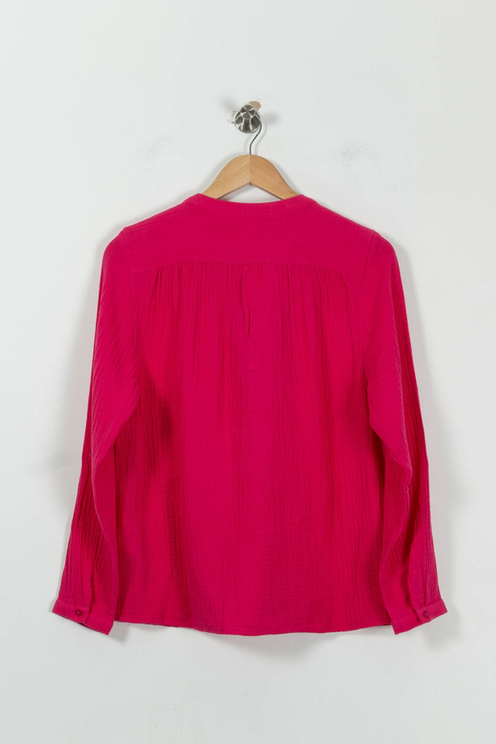 Blouse Rose - Taille M/38 de la marque Maison 123 | PARAD94983 - Vendu par Paradigme - Image 4