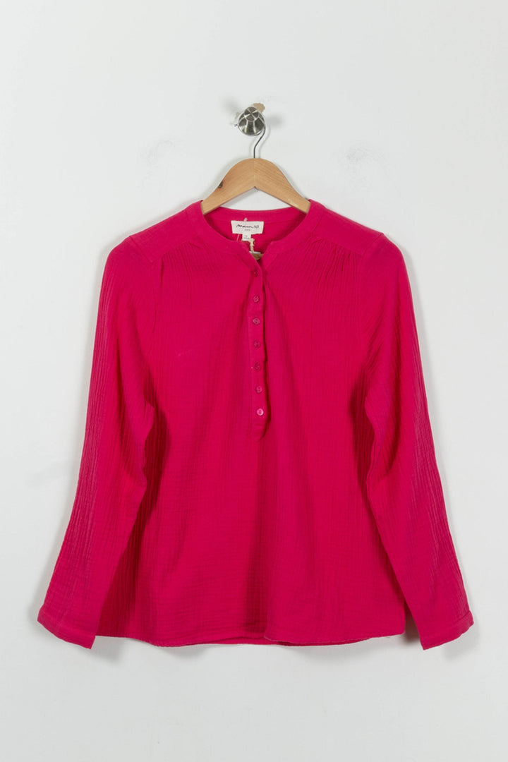 Blouse Rose - Taille M/38 de la marque Maison 123 | PARAD94983 - Vendu par Paradigme - Image 2