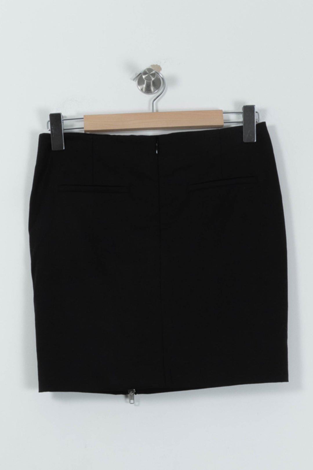 Mini-jupe Noire - Taille M/38 de la marque The Kooples | PARAD94987 - Vendu par Paradigme - Image 4
