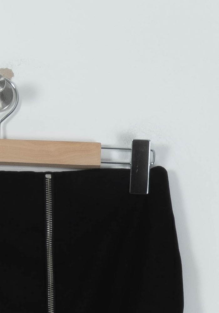 Mini-jupe Noire - Taille M/38 de la marque The Kooples | PARAD94987 - Vendu par Paradigme - Image 3