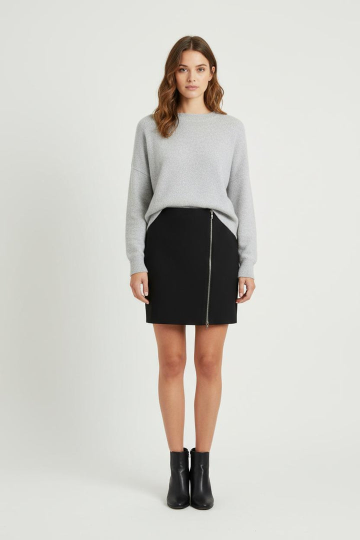 Mini-jupe Noire - Taille M/38 de la marque The Kooples | PARAD94987 - Vendu par Paradigme - Image 1