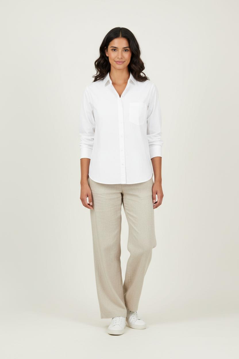 Chemise Blanche - Taille M/38 de la marque Sud express | PARAD94990 - Vendu par Paradigme - Image 1