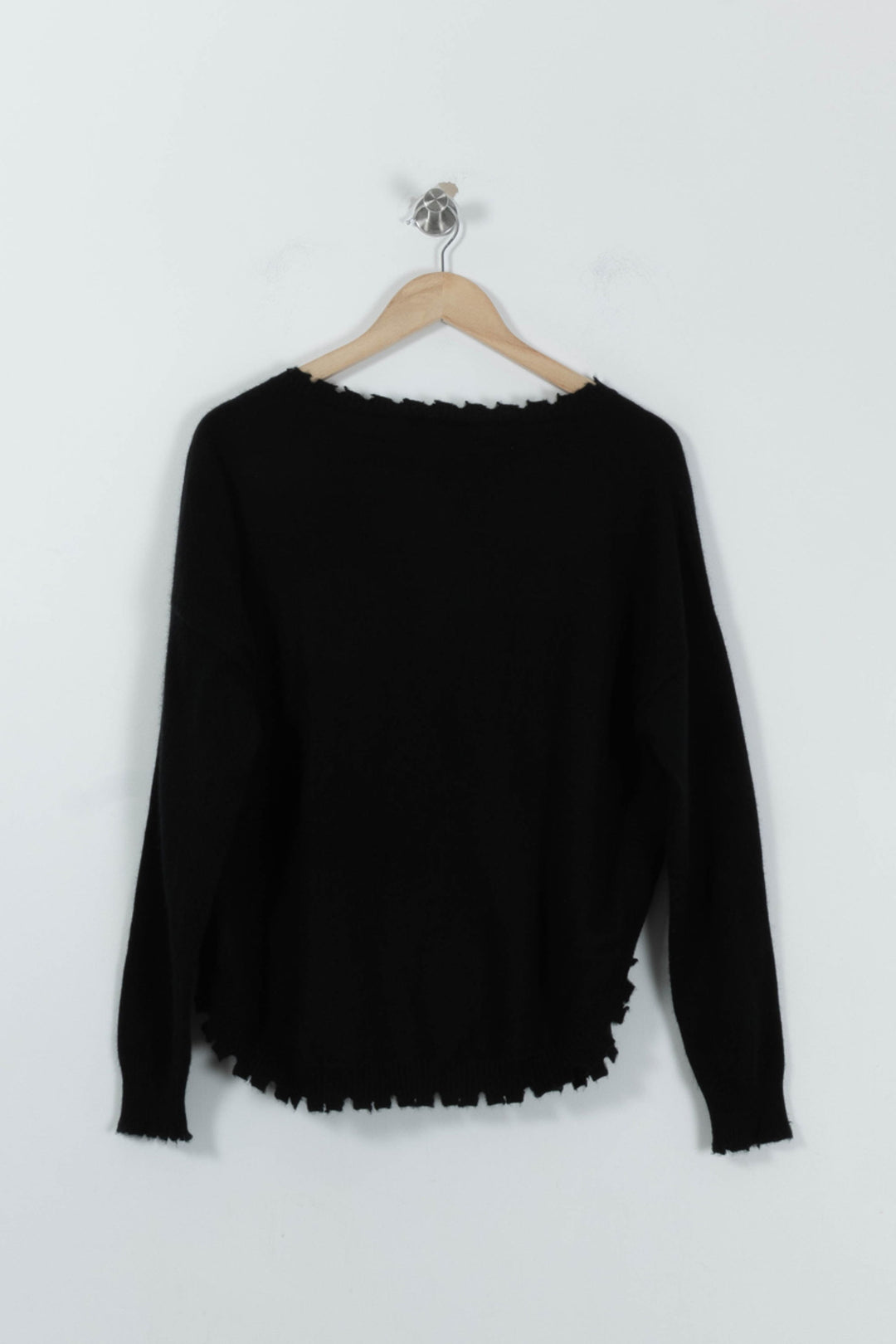 Pull Noir - Taille L/40 de la marque Kujten | PARAD94992 - Vendu par Paradigme - Image 4