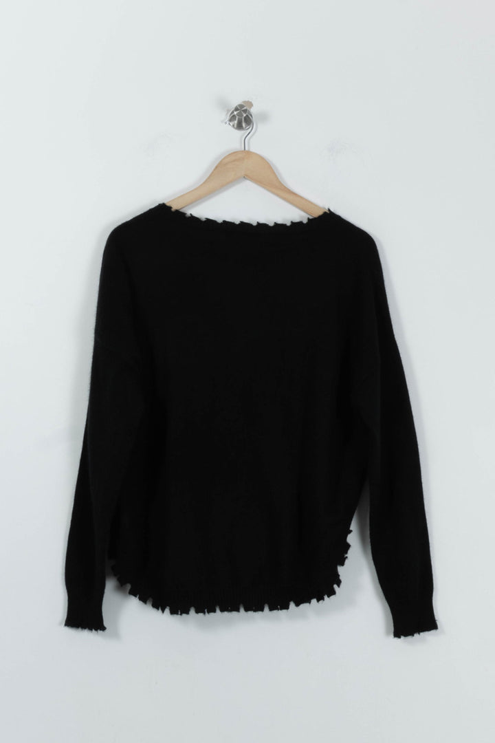 Pull Noir - Taille L/40 de la marque Kujten | PARAD94992 - Vendu par Paradigme - Image 4