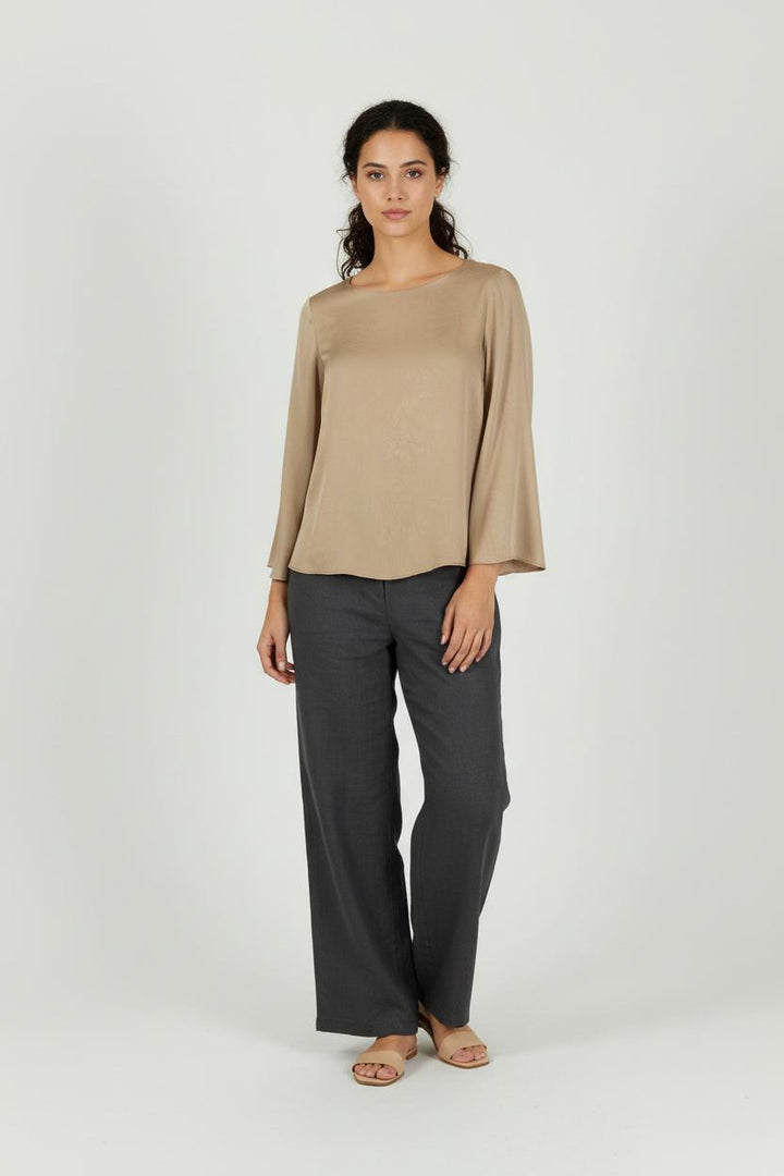 Blouse Or - Taille S/36 de la marque Tara Jarmon | PARAD94996 - Vendu par Paradigme - Image 1