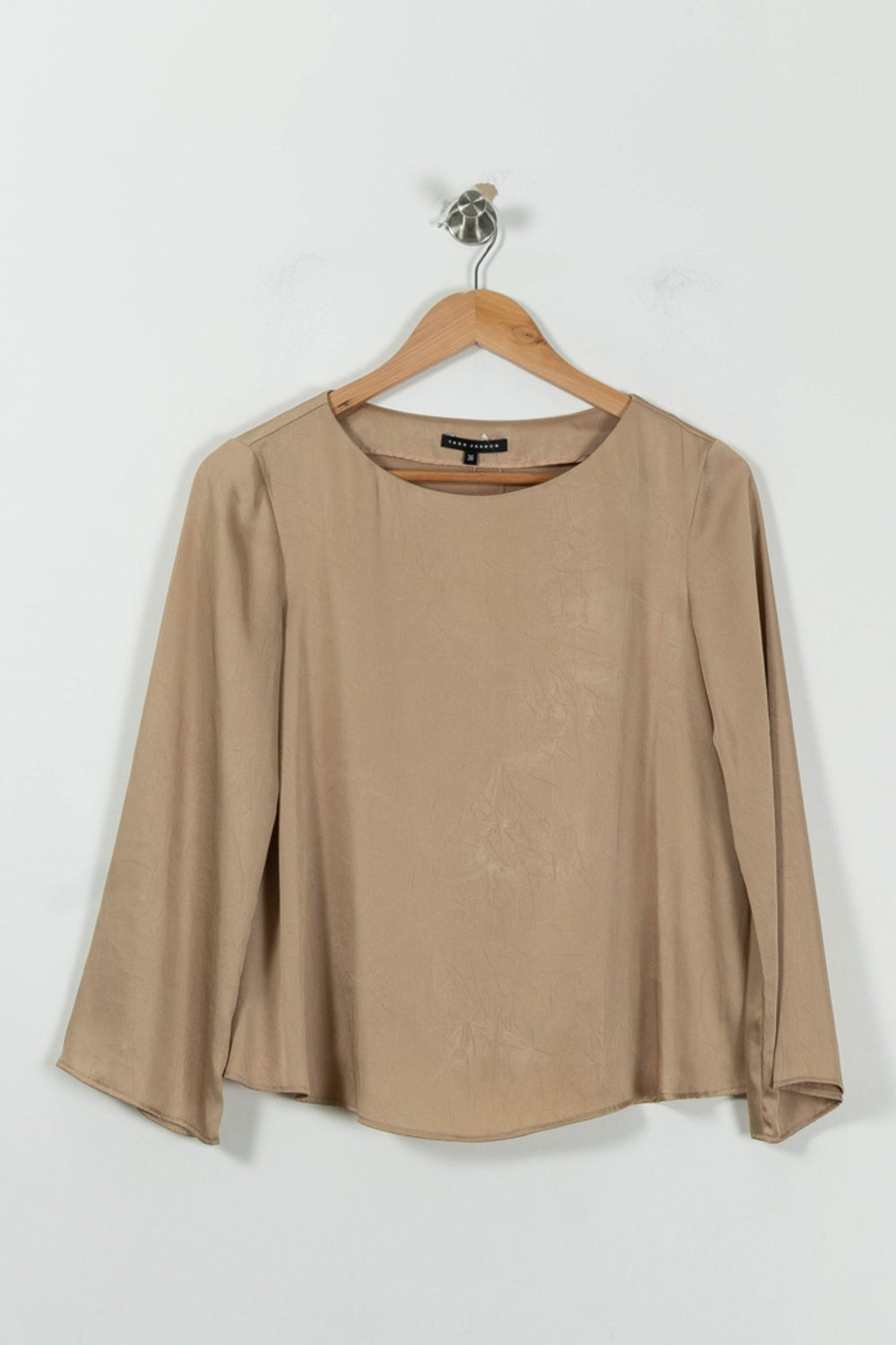 Blouse Or - Taille S/36 de la marque Tara Jarmon | PARAD94996 - Vendu par Paradigme - Image 2