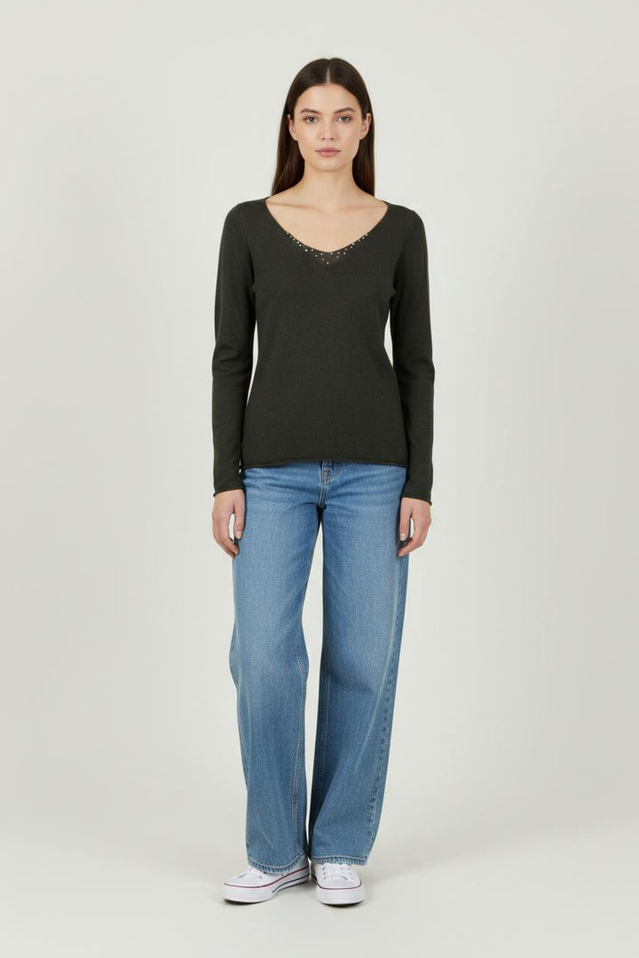 Pull Vert - Taille M/38 de la marque Comptoir des Cotonniers | PARAD94998 - Vendu par Paradigme - Image 1