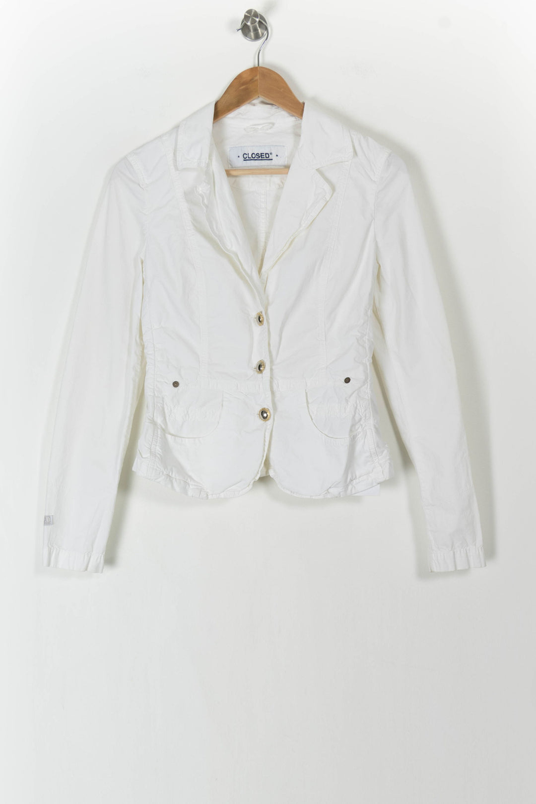 Veste Blanche - Taille M/38 de la marque Closed | PARAD95027 - Vendu par Paradigme - Image 2