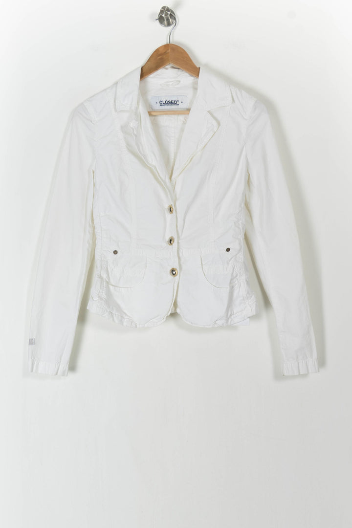 Veste Blanche - Taille M/38 de la marque Closed | PARAD95027 - Vendu par Paradigme - Image 2