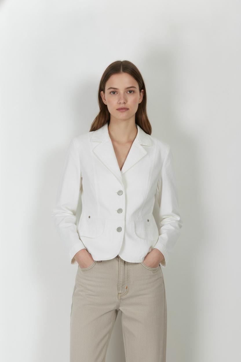 Veste Blanche - Taille XL/42 de la marque Closed | PARAD95028 - Vendu par Paradigme - Image 1