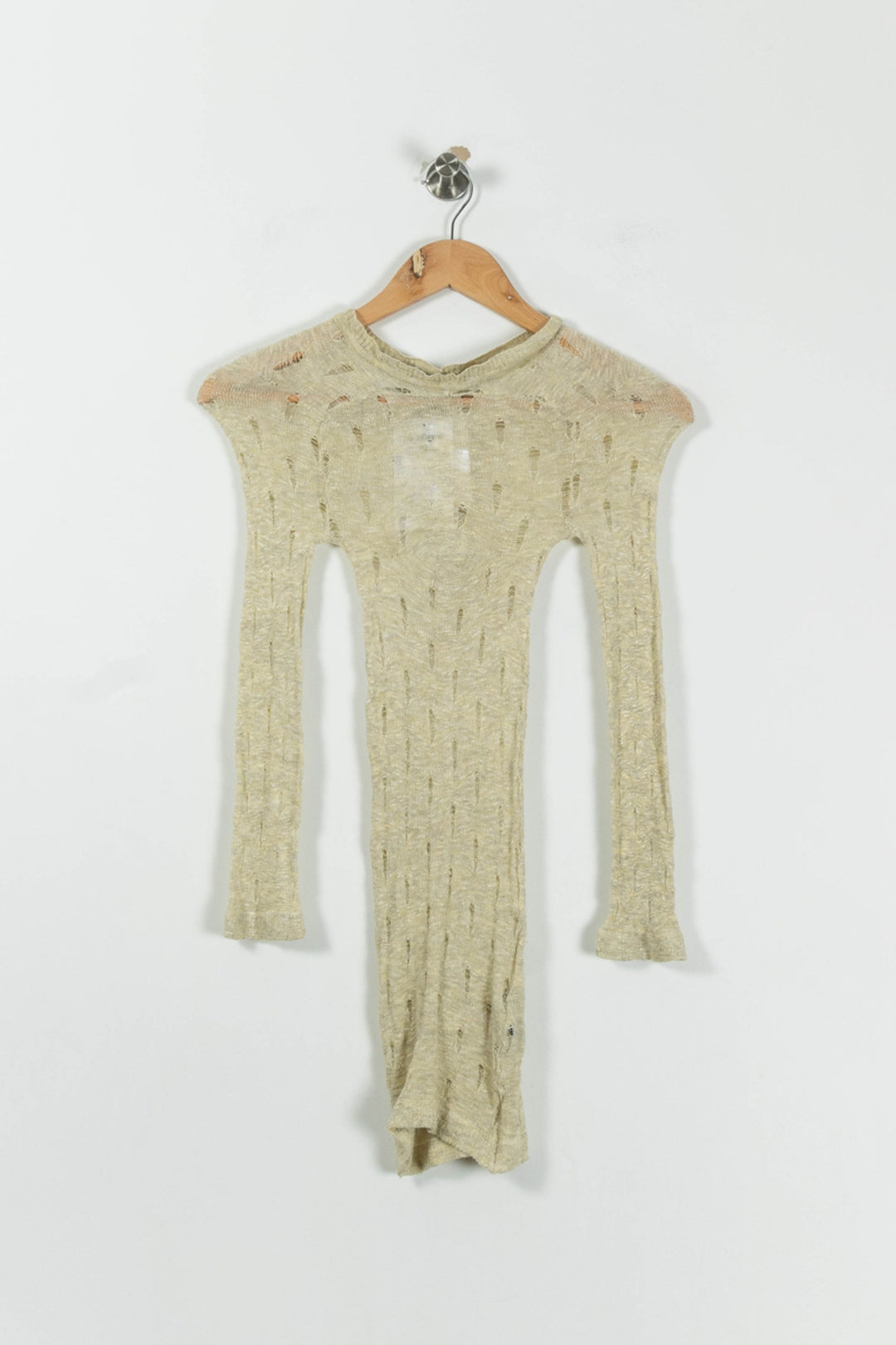 Pull Beige - Taille XXS/32 de la marque Isabel Marant | PARAD95031 - Vendu par Paradigme - Image 2