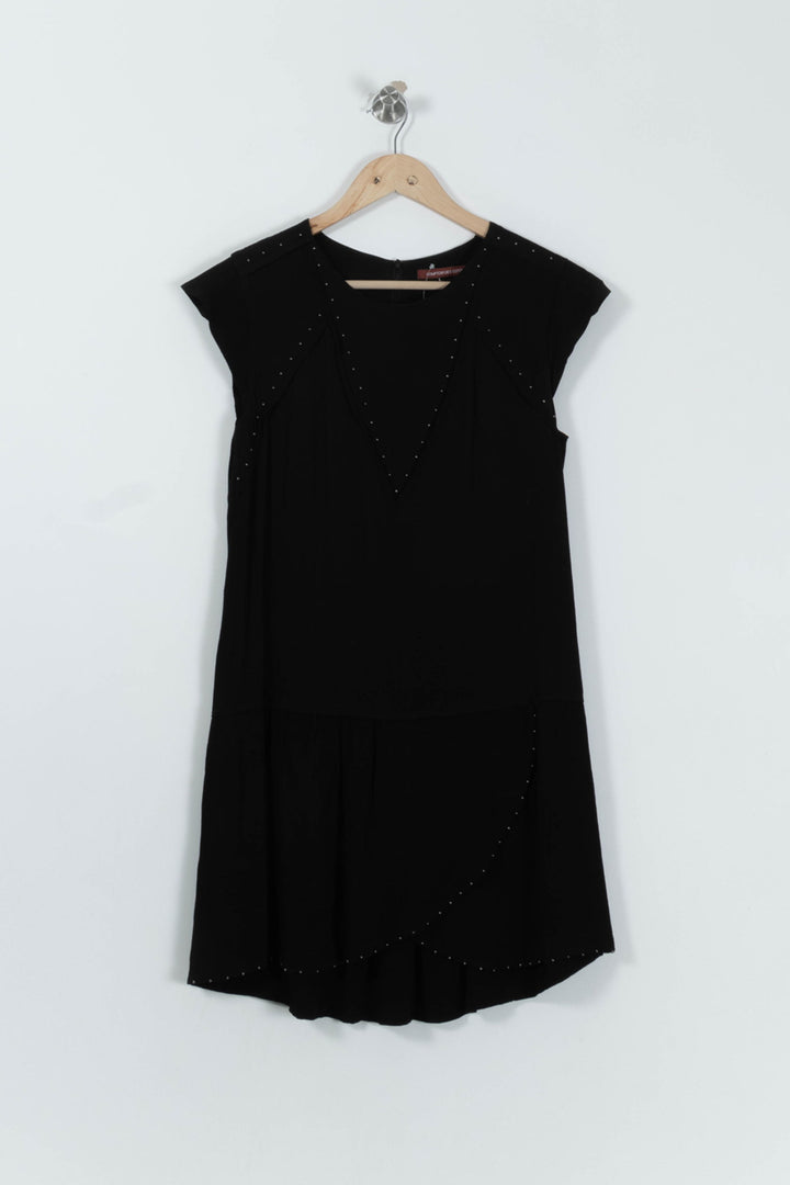 Robe Courte Noire - Taille S/36 de la marque Comptoir des Cotonniers | PARAD95033 - Vendu par Paradigme - Image 2
