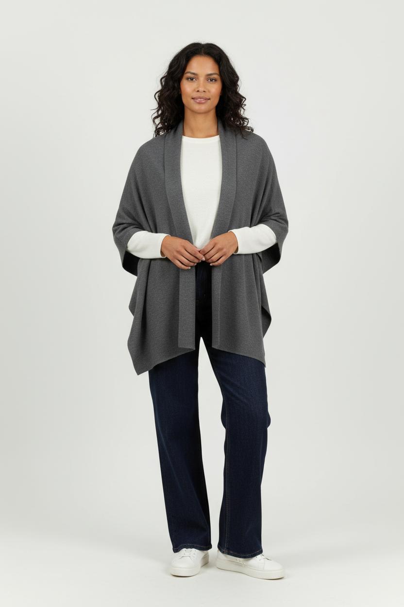 Cardigan Gris - Taille T.U. de la marque ZAPA | PARAD95039 - Vendu par Paradigme - Image 1