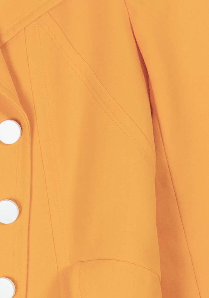 Manteau Orange - Taille M/38 de la marque Tara Jarmon | PARAD95041 - Vendu par Paradigme - Image 3