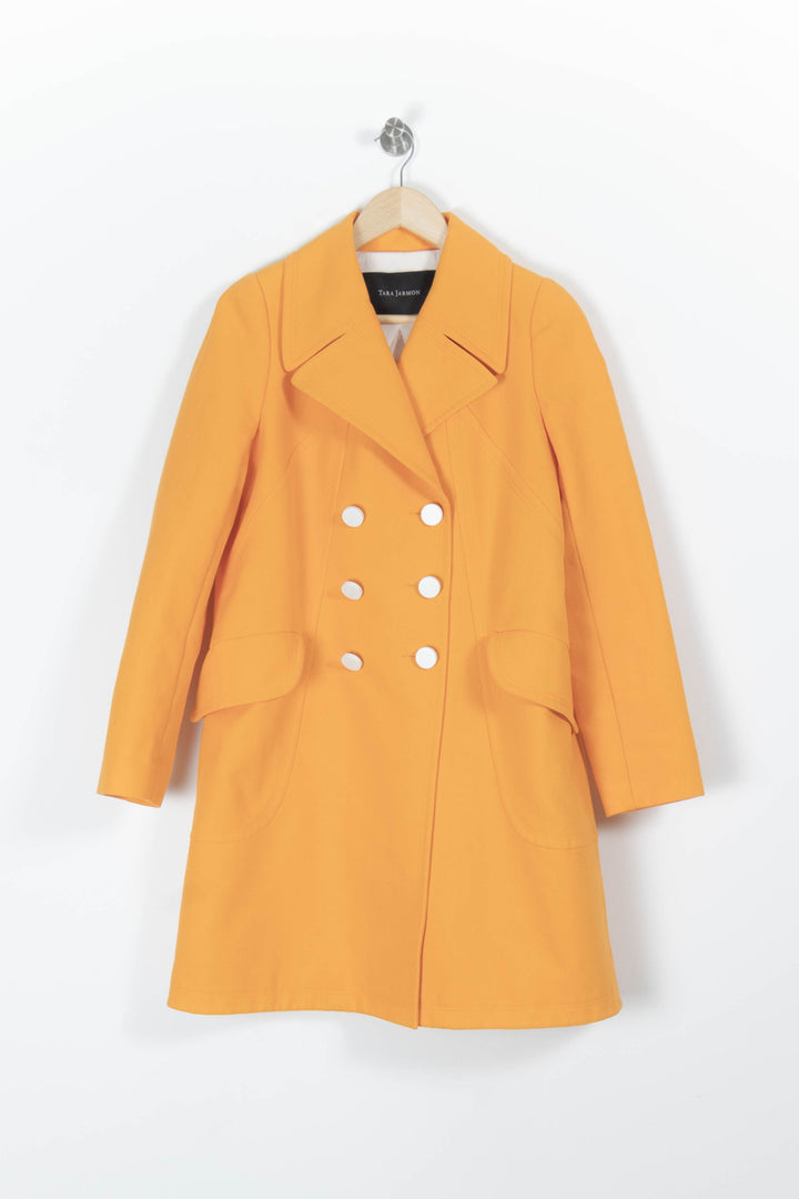 Manteau Orange - Taille M/38 de la marque Tara Jarmon | PARAD95041 - Vendu par Paradigme - Image 2
