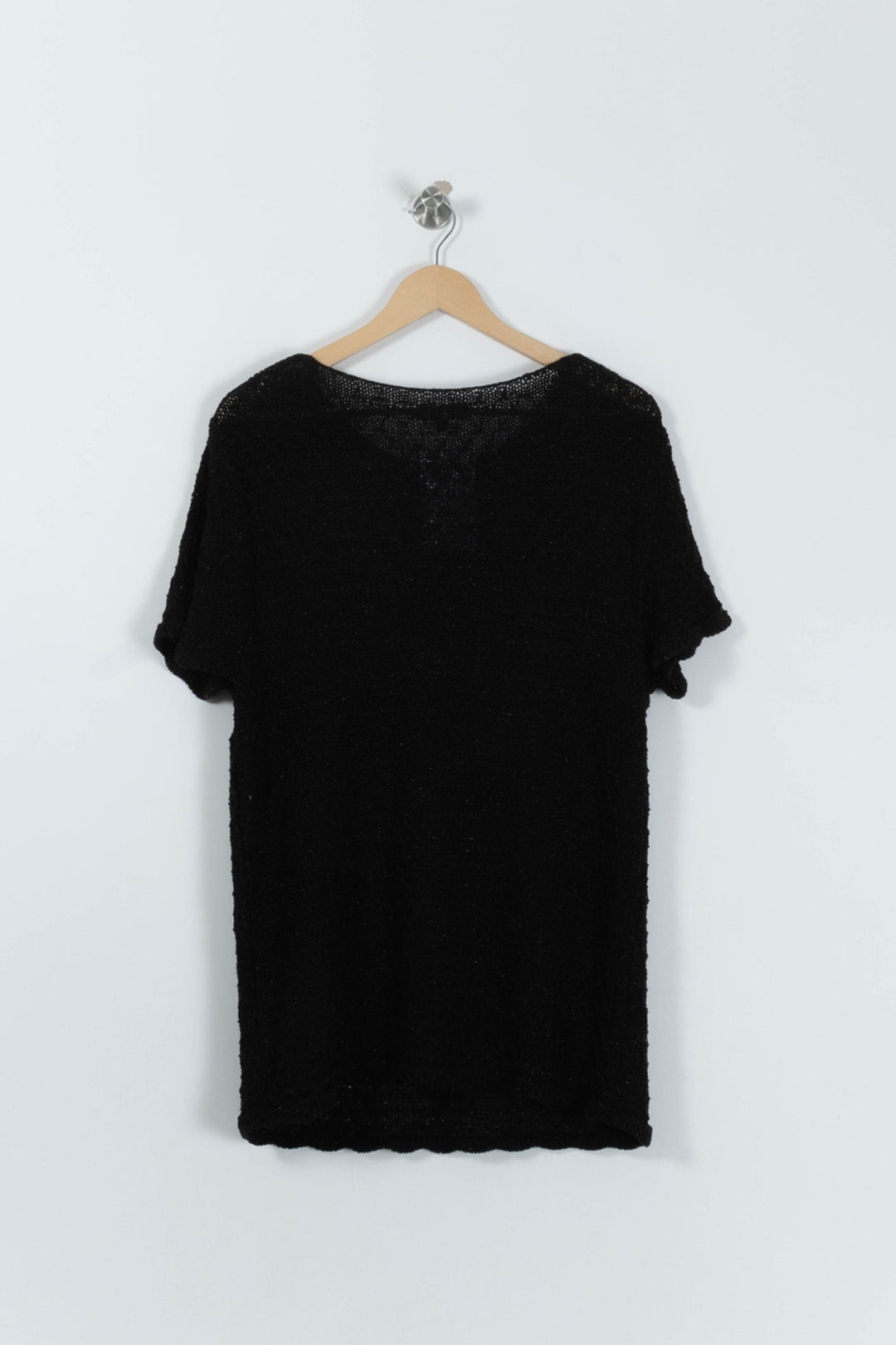 Pull Noir - Taille L/40 de la marque Caroll | PARAD95061 - Vendu par Paradigme - Image 4