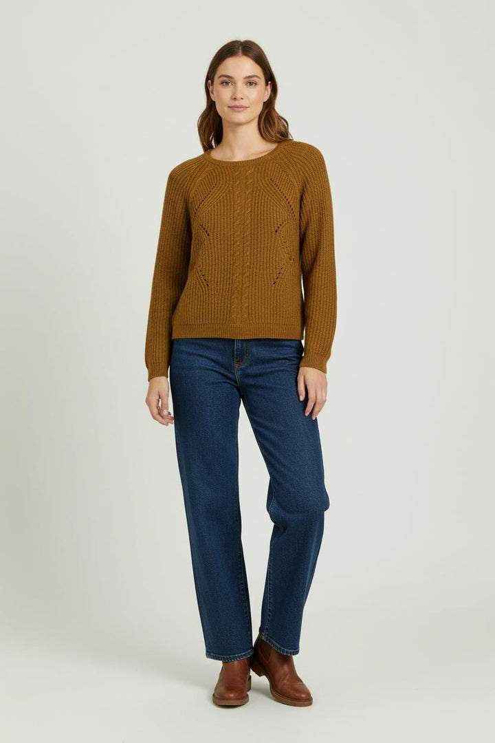 Pull Marron - Taille M/38 de la marque IKKS | PARAD95064 - Vendu par Paradigme - Image 1
